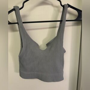 Grey Tilly’s tank top